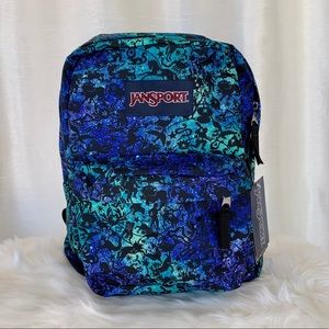 NWT JanSport Superbreak Backpack, Zodiac Design